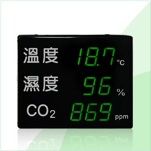 大型溫濕度顯示器/7段顯示器/數字顯示器/7段顯示器/LED顯示器/工業顯示器/室內空氣品質看板