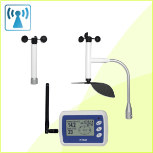 無線傳輸-風杯式風速計 / 風向計+資料收集器