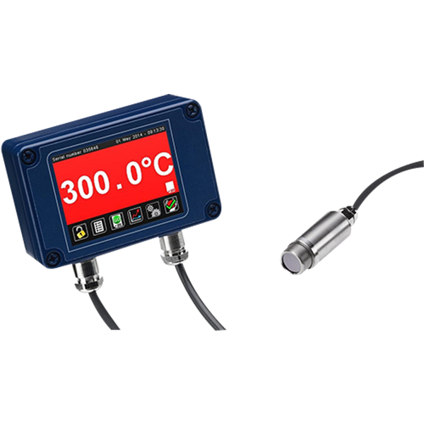 PyroMini 2.2 高溫型,小探頭-紅外線測溫儀,紅外線溫度計(Calex系列),可外接觸控式記錄器