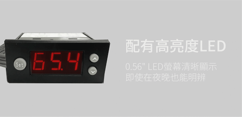 HUM-03S 緊湊型-濕度控制顯示表,配有高亮度LED,即使夜間已能明辨 
